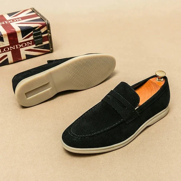 EB Bram Herren Loafer – Wildleder Slipper