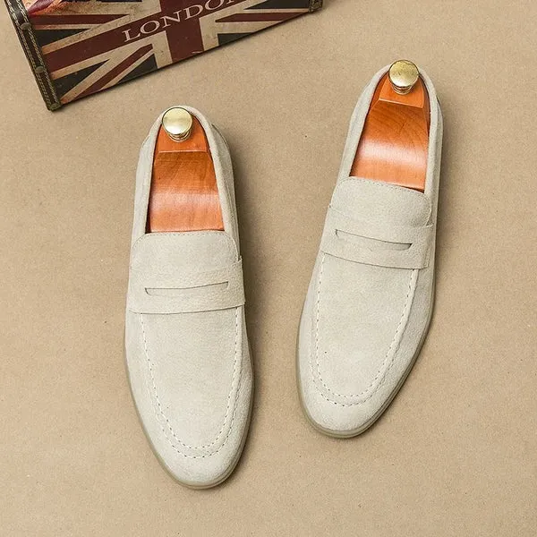 EB Bram Herren Loafer – Wildleder Slipper