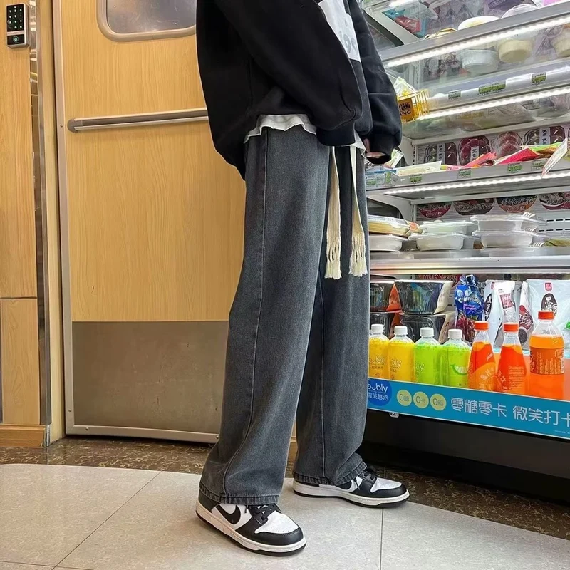 Herren Komfortable und modische Baggy-Jeans Nord Taschen
