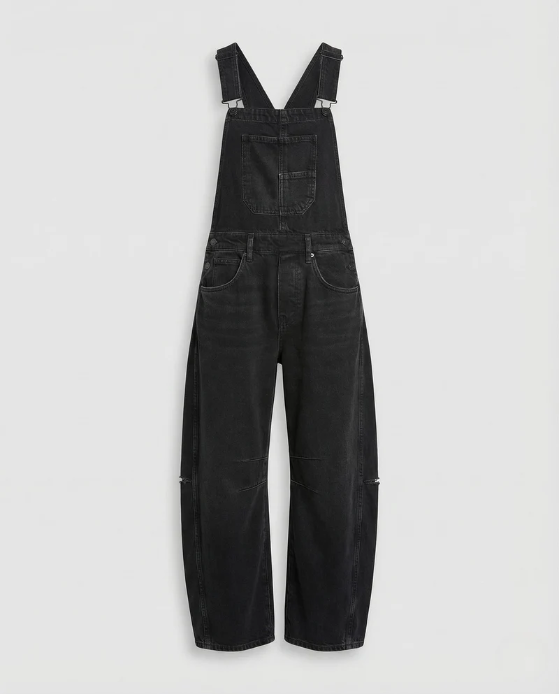 Damen Worker Latzhose mit verstellbaren Trägern