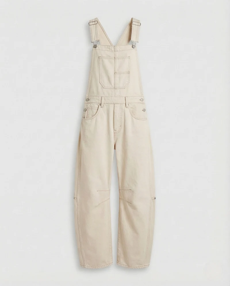 Damen Worker Latzhose mit verstellbaren Trägern