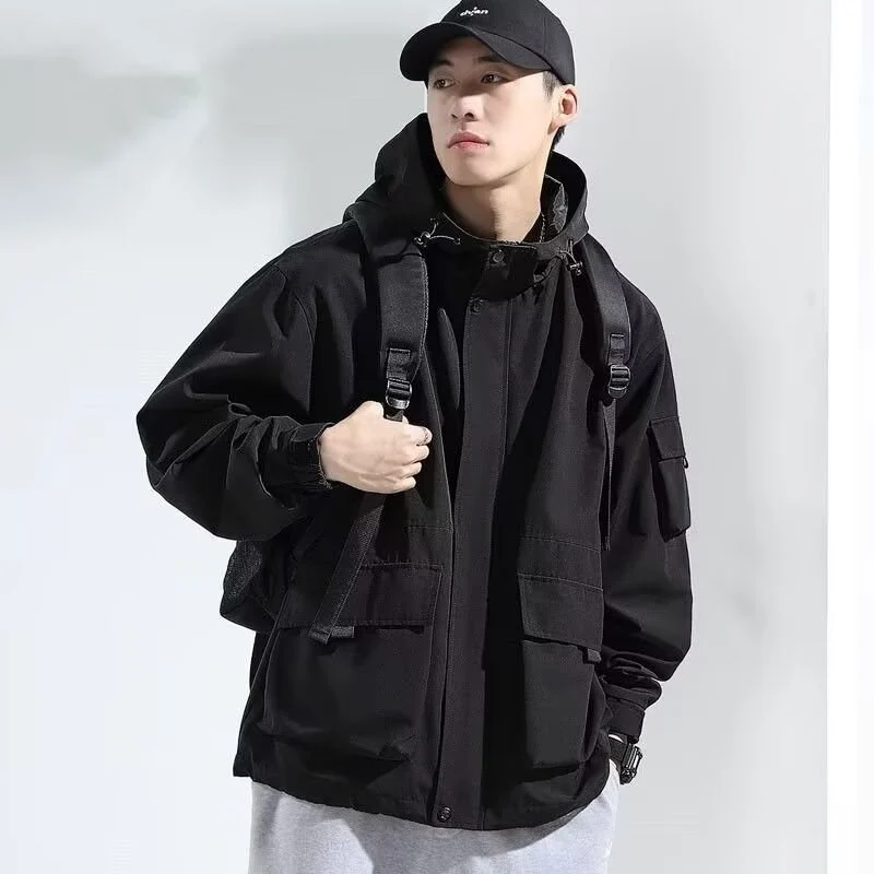 Herren Funktionale Windjacke Nord Taschen