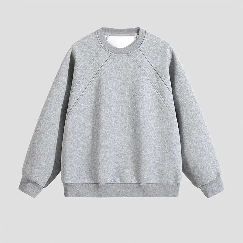 Damen Weiches Oversized Sweatshirt Nord Taschen