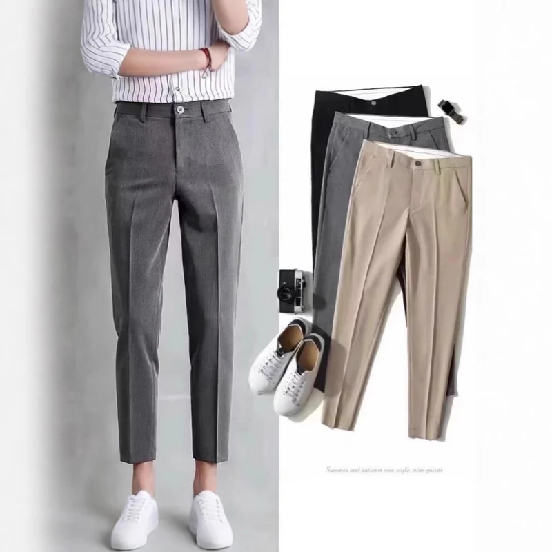 Herren Elegante Slim Fit Chino-Hose Nord Taschen