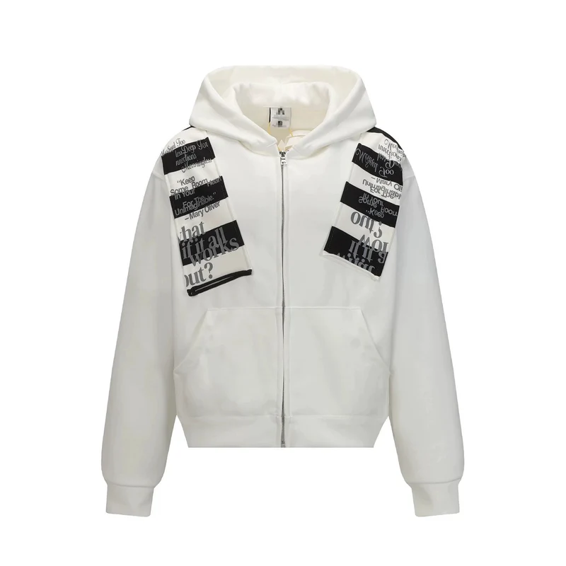 Damen Trendiger Kapuzenpullover mit grafischen Akzenten Nord Taschen