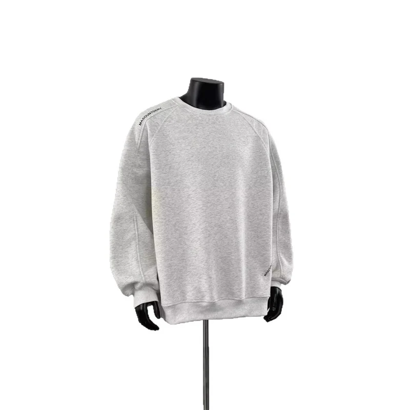 Herren Modischer Sweatshirt mit Schulter-Patch-Design Nord Taschen