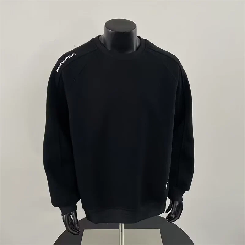 Herren Modischer Sweatshirt mit Schulter-Patch-Design Nord Taschen