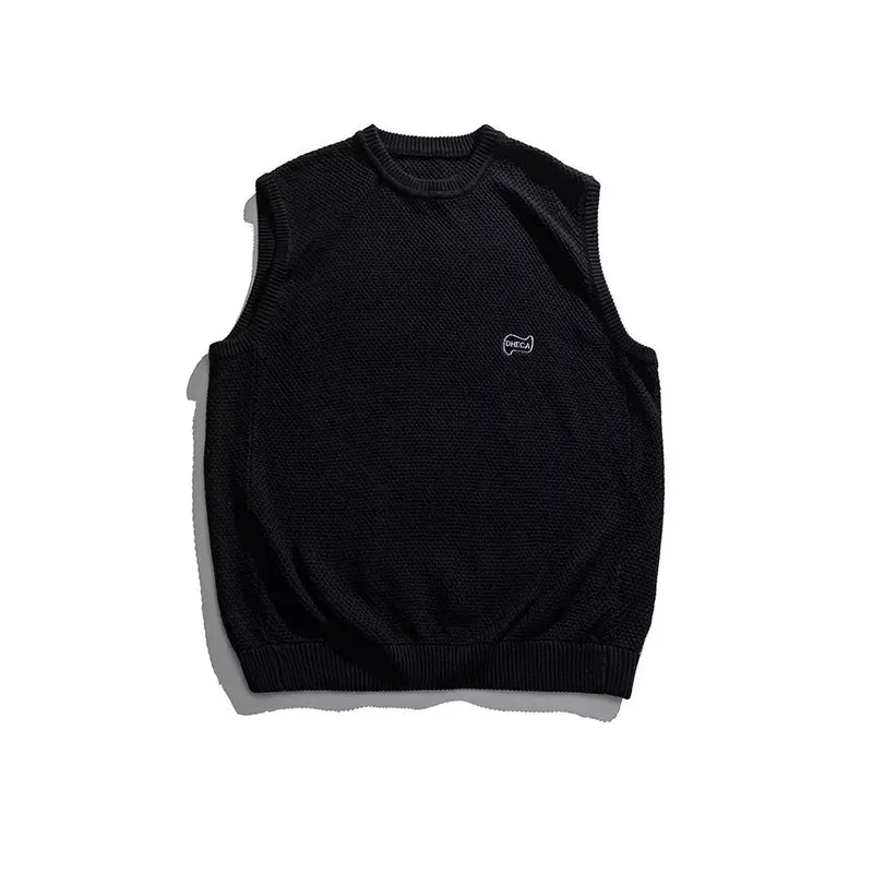 Herren Modischer ärmelloser Pullover Nord Taschen