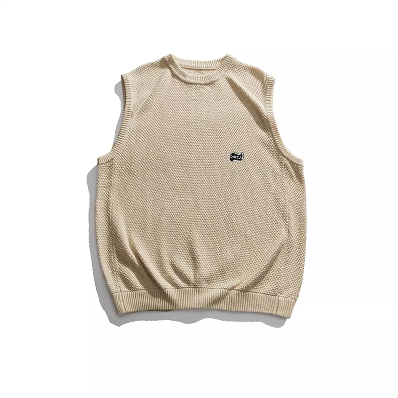 Herren Modischer ärmelloser Pullover Nord Taschen