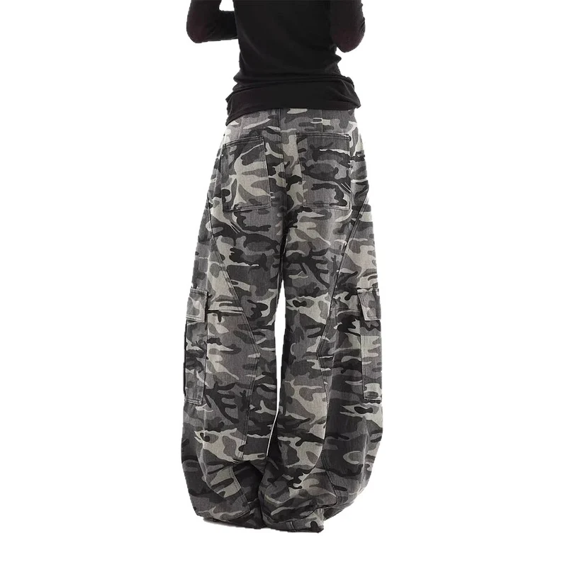 Herren Cargo-Hose im Camouflage-Design Nord Taschen