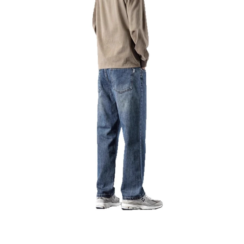 Herren Bequeme Weitbein-Jeans Nord Taschen