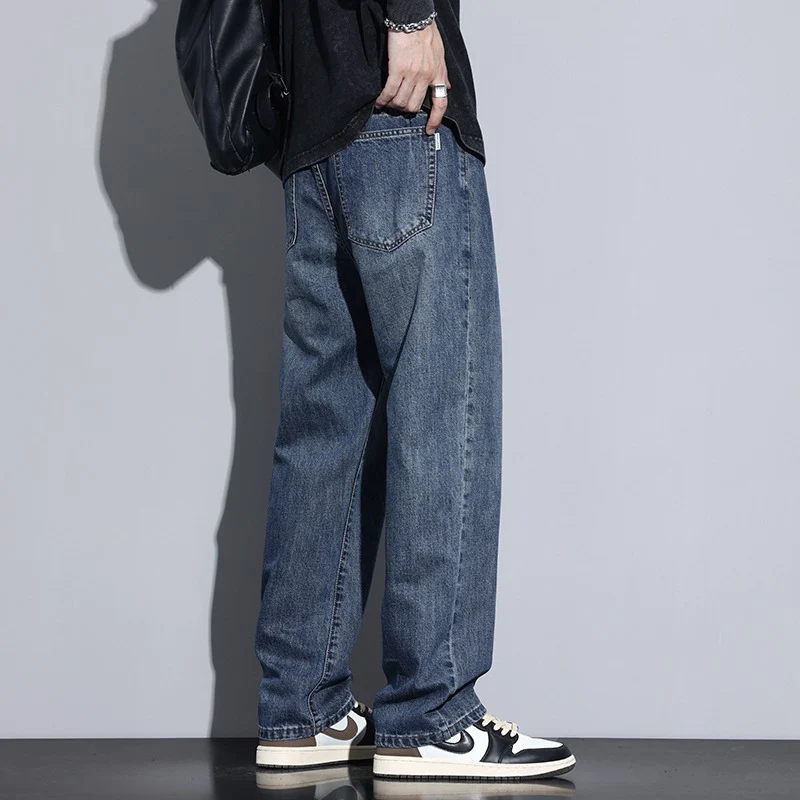 Herren Bequeme Weitbein-Jeans Nord Taschen