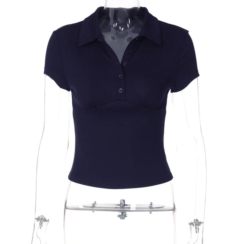 Damen Kurzärmliges Poloshirt mit taillierter Passform