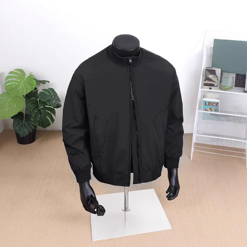 Herren Modische Steppjacke mit hohem Kragen Nord Taschen