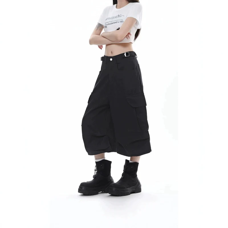 Damen Trendige Cargo-Shorts Nord Taschen