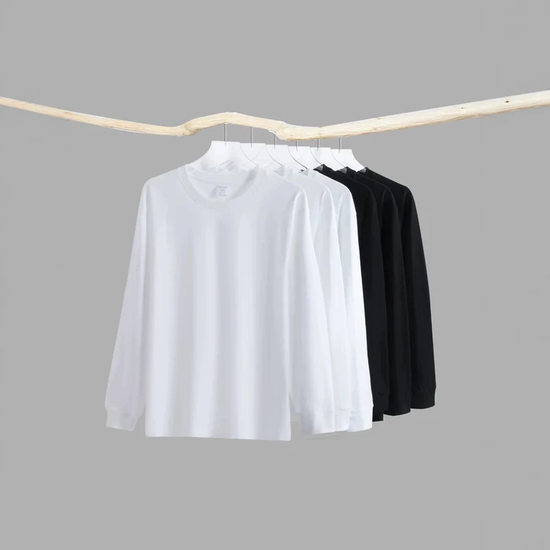 Damen Langarm T-Shirt Nord Taschen