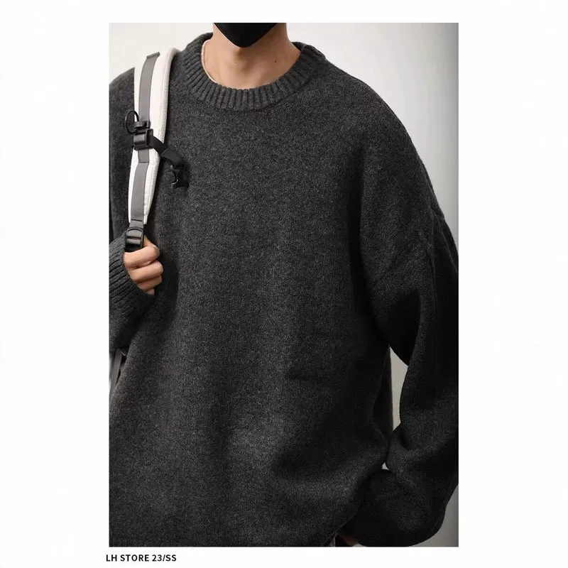 Damen Klassischer Rundhals-Pullover Nord Taschen