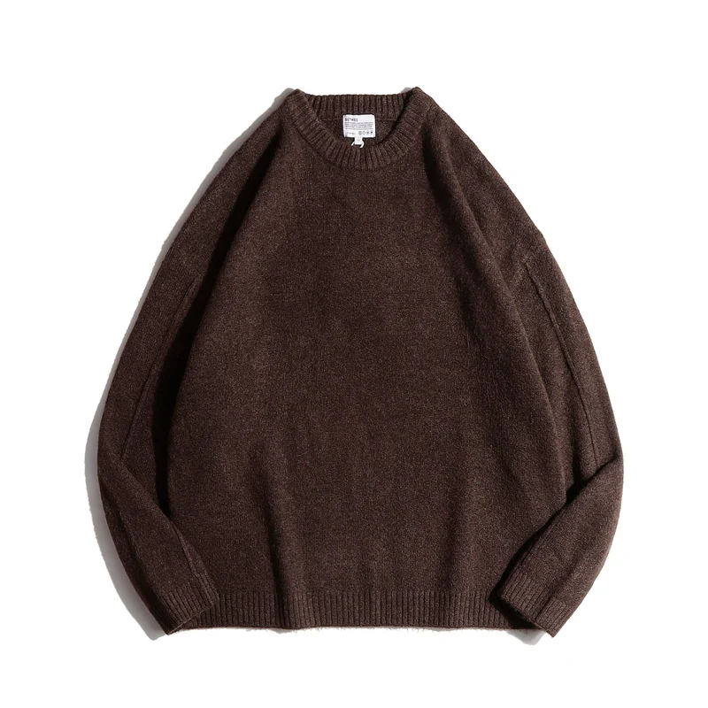 Damen Klassischer Rundhals-Pullover Nord Taschen