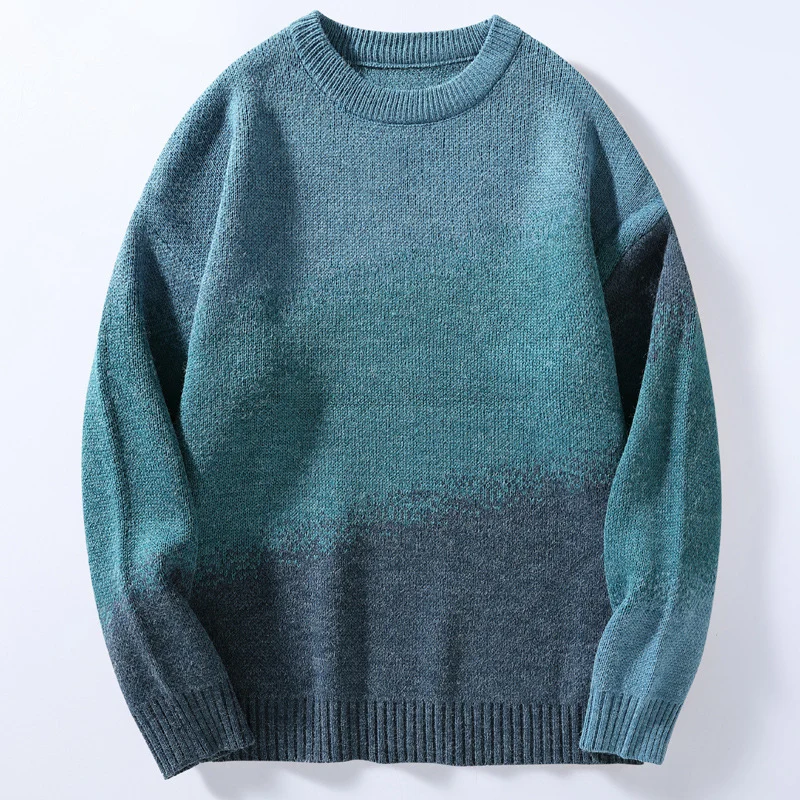 Damen Hochwertiger Rundhalsausschnitt Pullover Nord Taschen