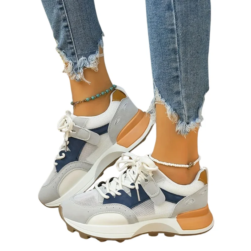 Damen Atmungsaktive Bunte Sneakers Nord Taschen