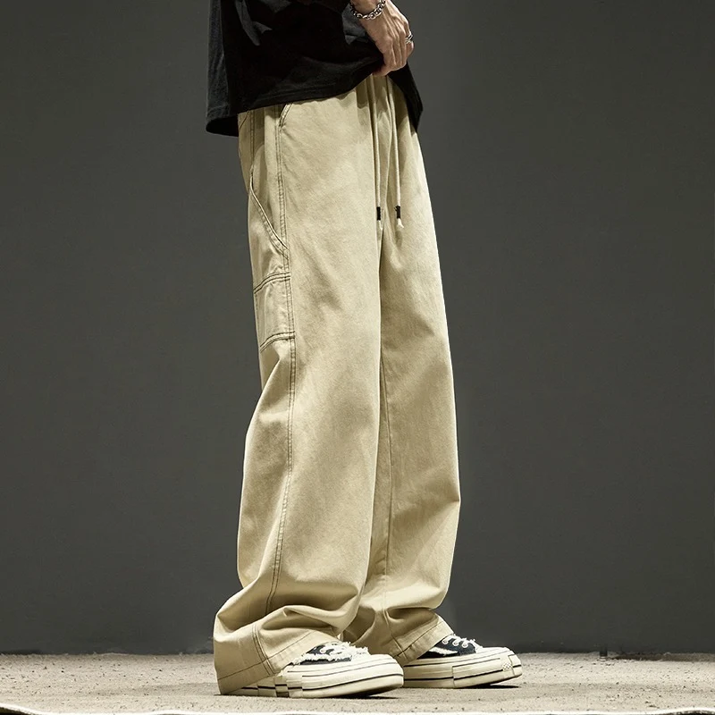 Herren Modische Cargo-Hose mit weiten Beinen Nord Taschen
