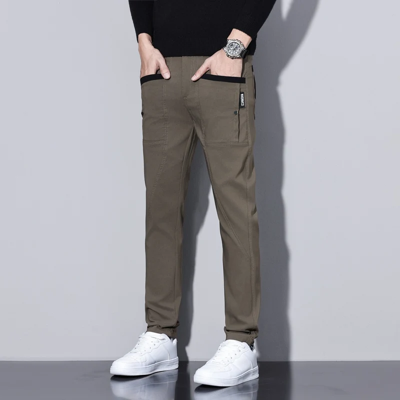 Herren Modische Cargo-Hose mit seitlichen Taschen Nord Taschen