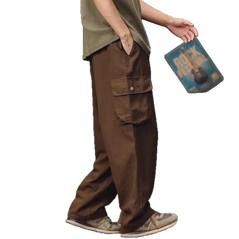 Herren Modische Cargo-Hose mit praktischen Seitentaschen Nord Taschen
