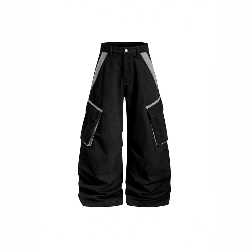 Herren Modische Baggy Cargo-Hose Nord Taschen