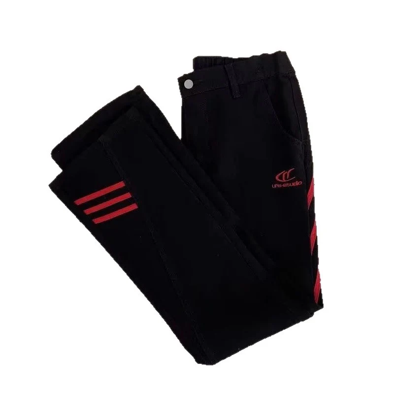 Damen Sportliche High-Waist Hose Nord Taschen