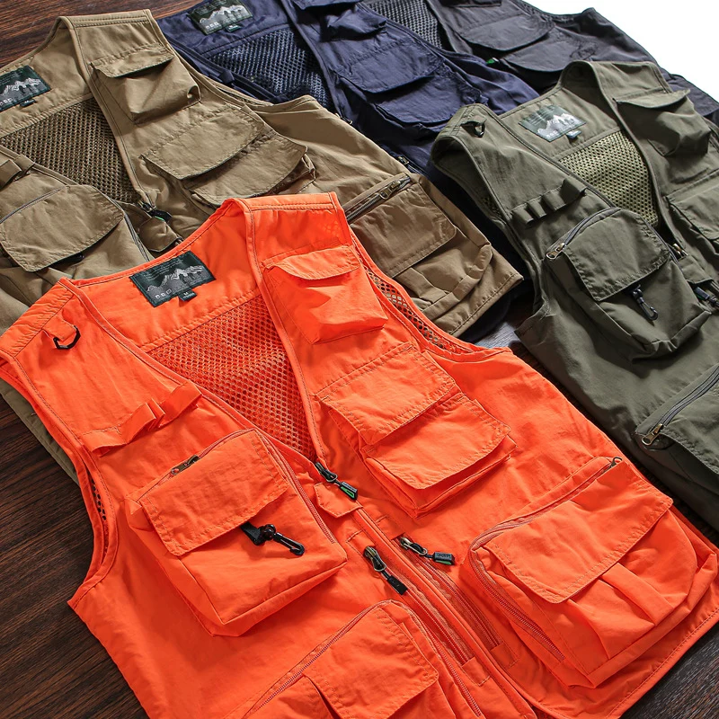 Herren Multifunktionale Outdoor-Jacke mit vielen Taschen Nord Taschen