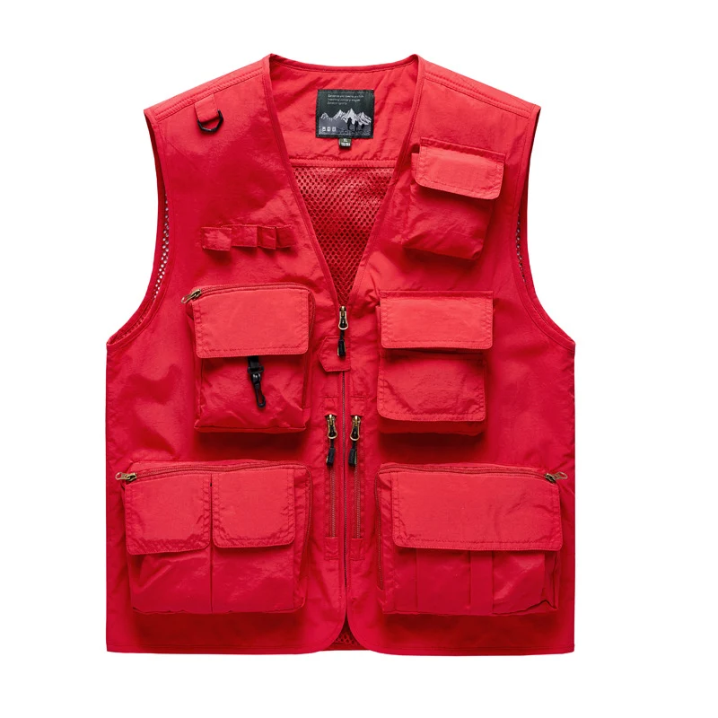 Herren Multifunktionale Outdoor-Jacke mit vielen Taschen Nord Taschen