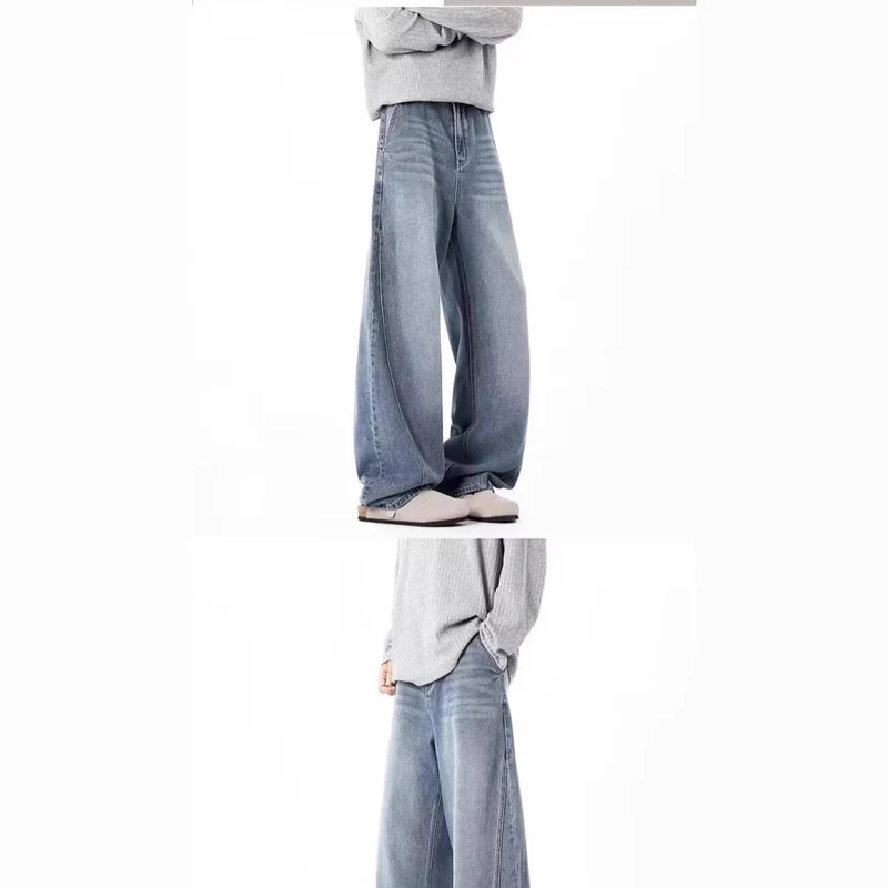 Damen Weitgeschnittene Jeans Nord Taschen 1787982064