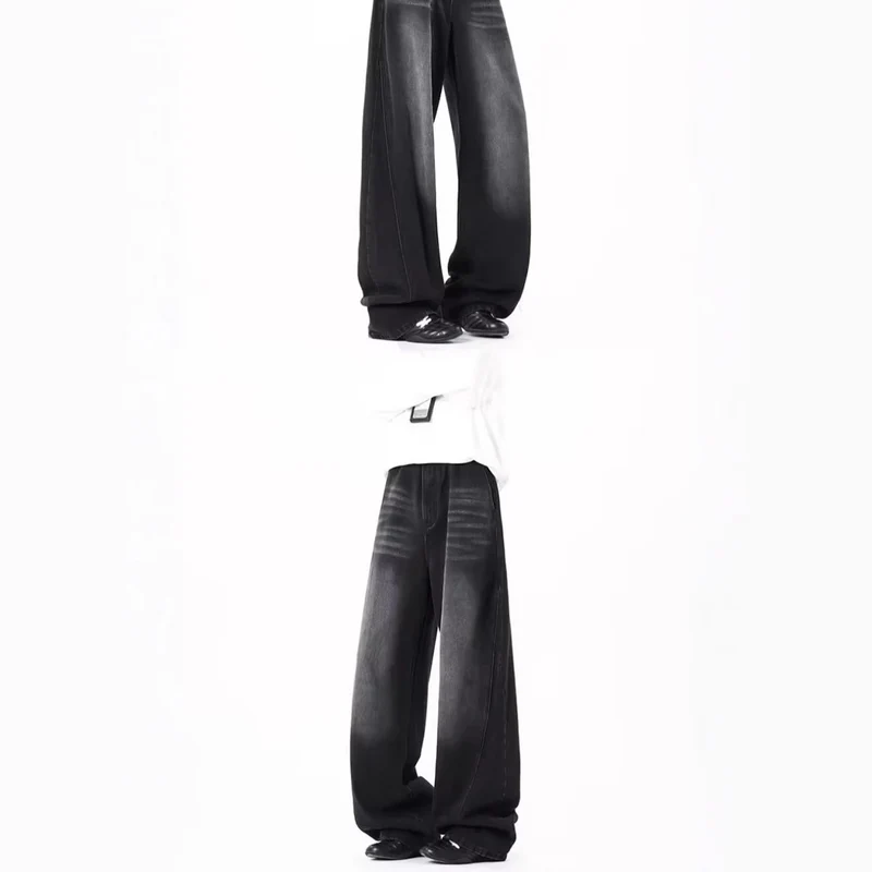 Damen Weitgeschnittene Jeans Nord Taschen 1787982064