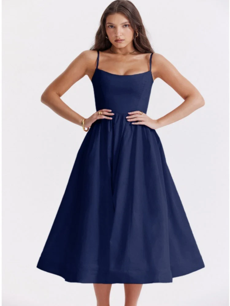 Damen Maxi-Kleid mit floralem Design