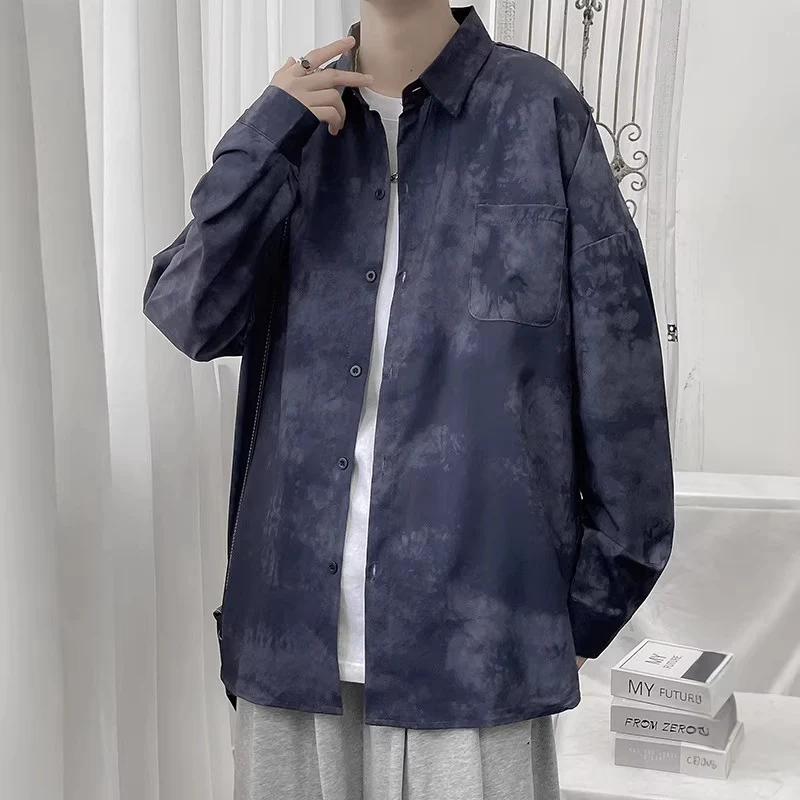 Damen Modisches Oversized Hemd mit Wollstruktur Nord Taschen