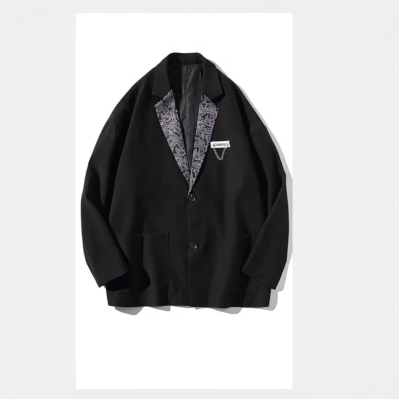 Damen Modischer Blazer mit Paisleymuster Nord Taschen
