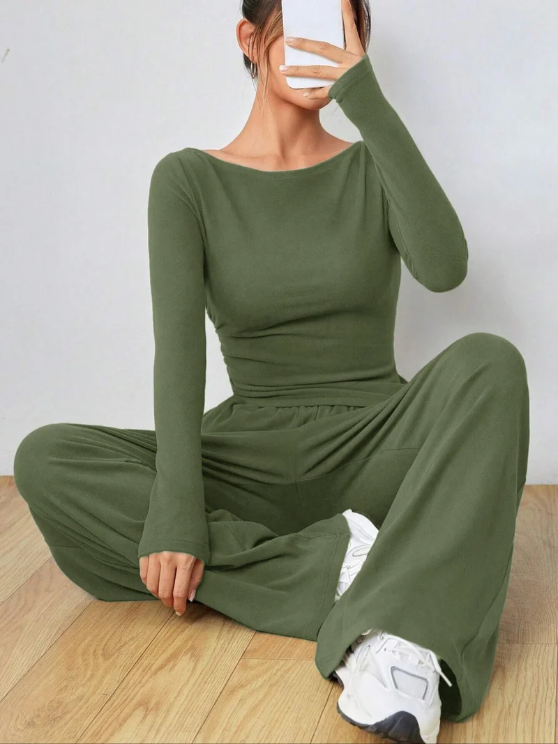 Damen Komfortables Lounge-Set