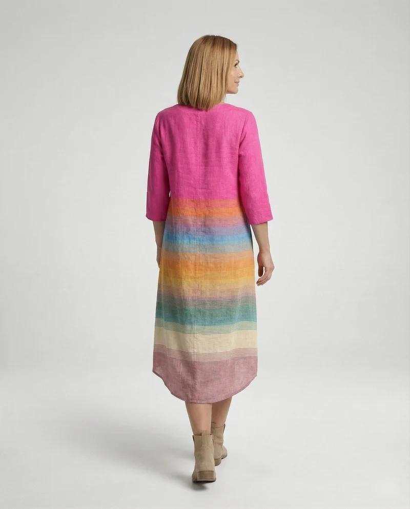 Boho Maxikleid Sommer Damen Taschen