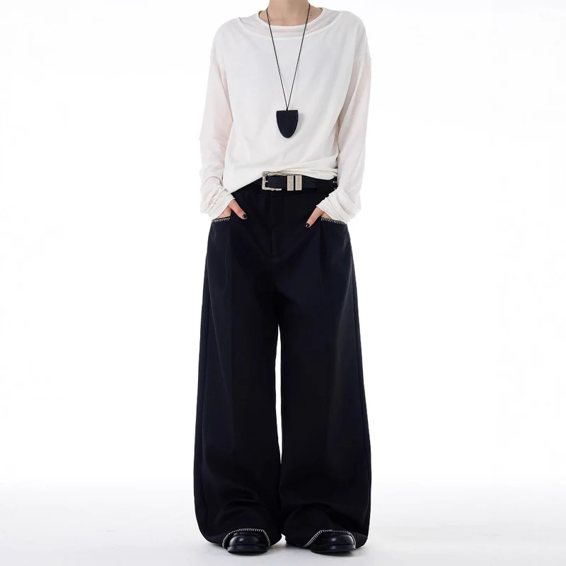 Damen Elegante und bequeme weite Hose Nord Taschen