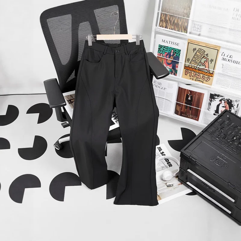 Damen Elegante und bequeme Weitbein-Hose Nord Taschen