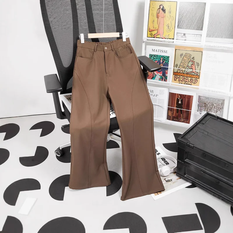 Damen Elegante und bequeme Weitbein-Hose Nord Taschen