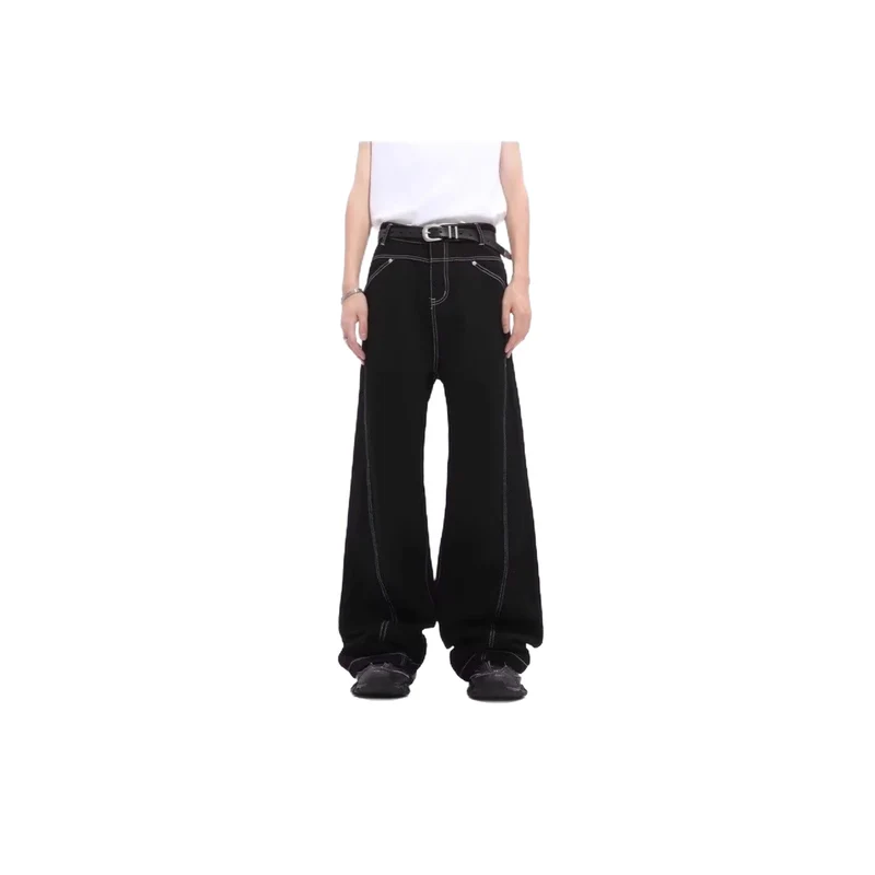 Damen Weitgeschnittene Hochbund-Hose Nord Taschen