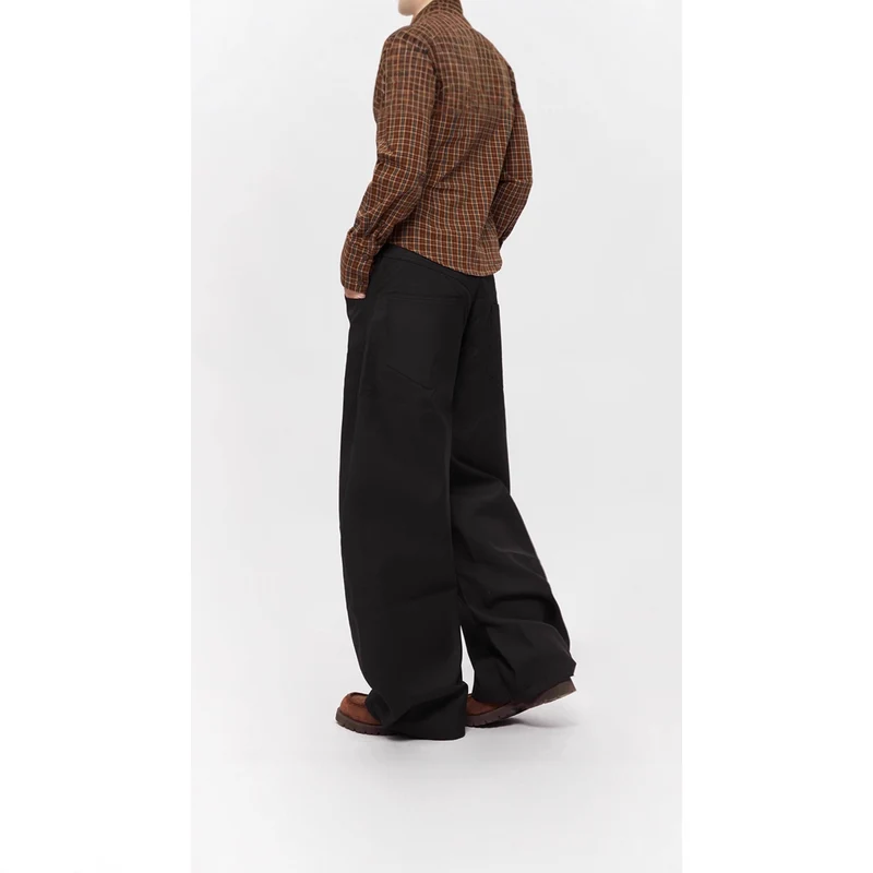 Damen Modische Weitbein-Hose Nord Taschen