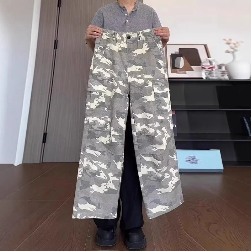 Damen Modische Utility-Cargo-Hose Nord Taschen