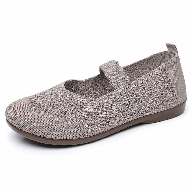 Damen Ballerinas mit rutschfester Sohle und atmungsaktivem Obermaterial