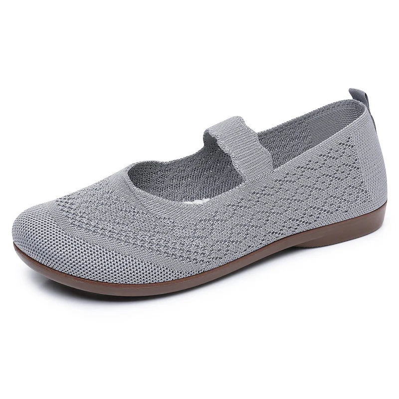 Damen Ballerinas mit rutschfester Sohle und atmungsaktivem Obermaterial