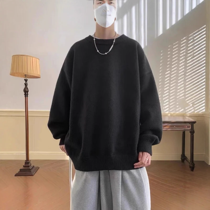 Damen Bequemer Oversized Pullover Nord Taschen