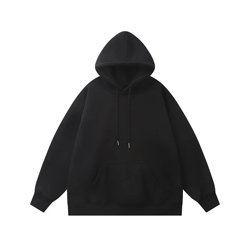 Damen Bequemer Oversized Kapuzenpullover Nord Taschen