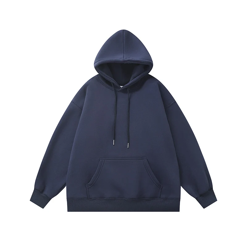 Damen Bequemer Oversized Kapuzenpullover Nord Taschen
