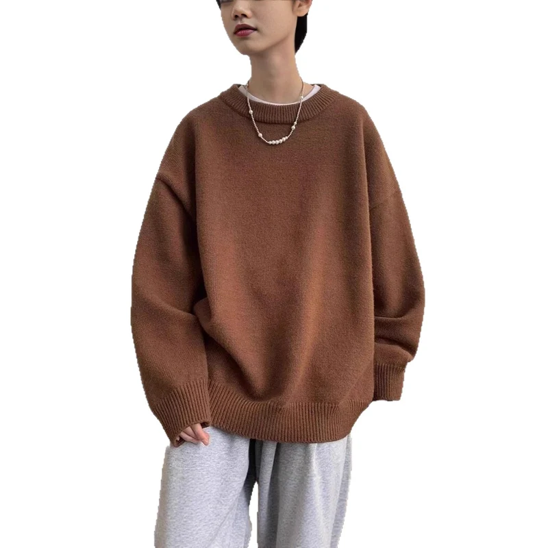 Damen Bequemer Oversize-Pullover Nord Taschen